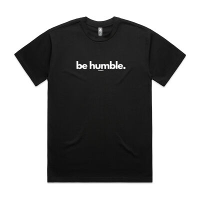 be humble. Box tee (Same Day) Thumbnail